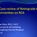 A Case review of retrograde CTO iintervention on RCA -陳紀言（2014年6月14日C’s）